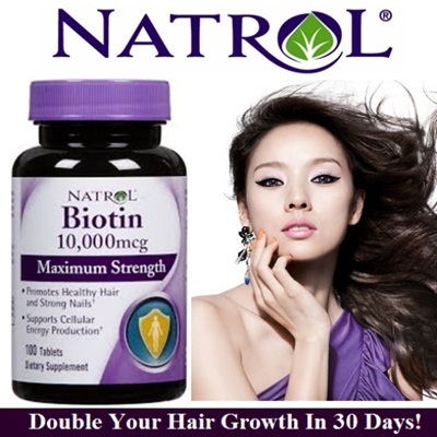 Bán sỉ thuốc mọc tóc - bán sỉ thuốc mọc tóc Biotin 10,000mcg giá 300,000vnđ/hộp - 4