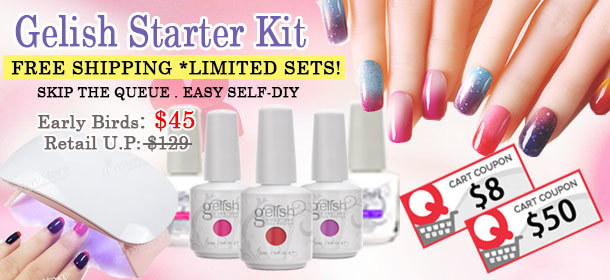 Customise Your Own Gelish Nail Polish Complete Kit Electronic