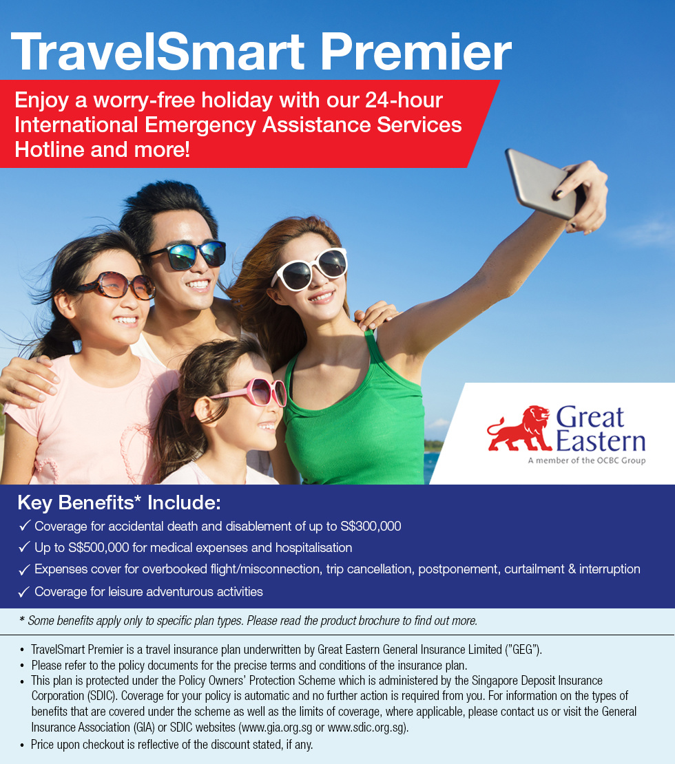 great eastern travel insurance age limit